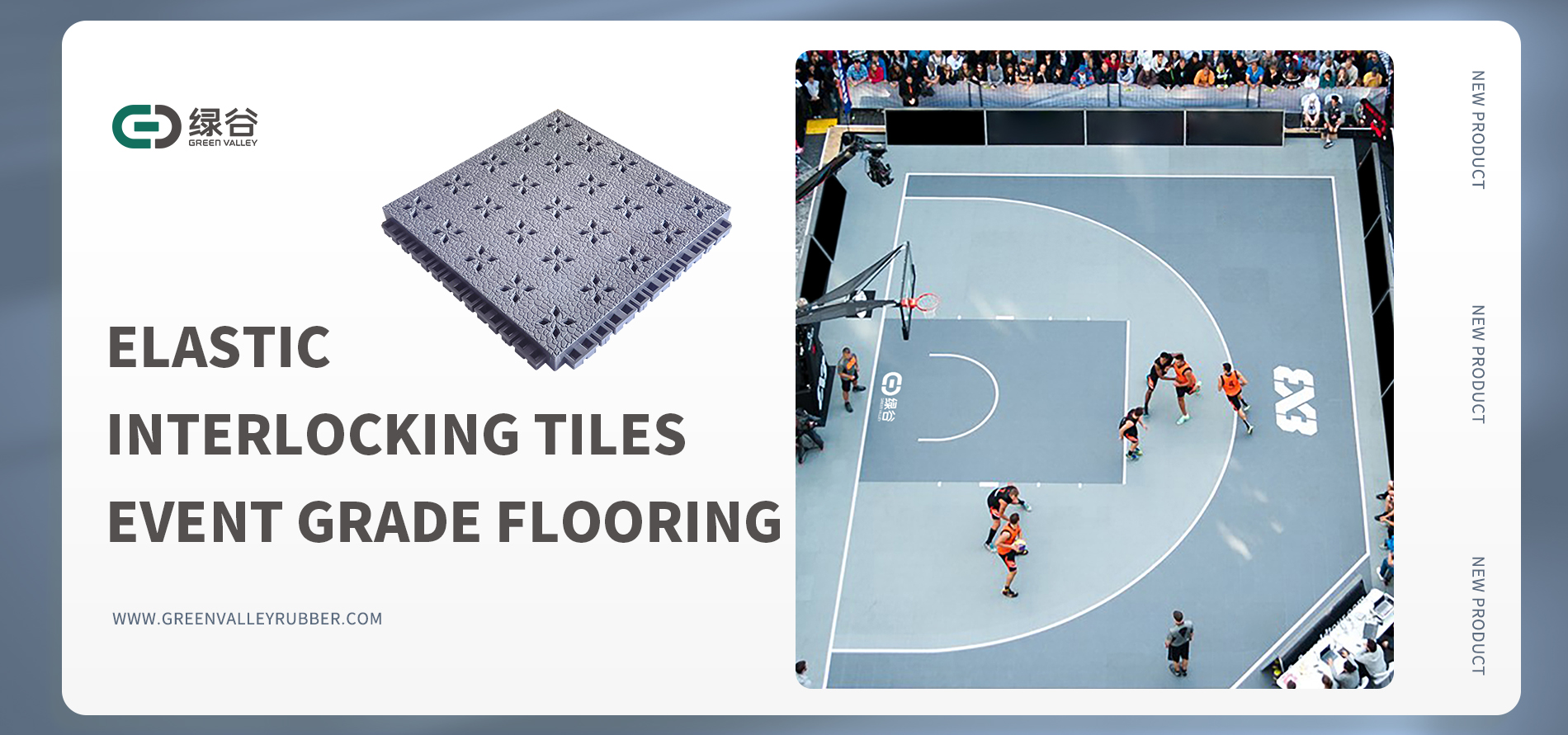 Compatibility of futsal football pitch and elastic assembled floor