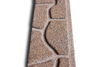 Rubber square long floor tile