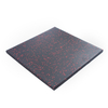 SBR black + 15% EPDM color rubber floor mat