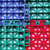 Elastic interlocking tiles-TE Q35YD4