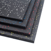 SBR black + 15% EPDM color rubber floor mat