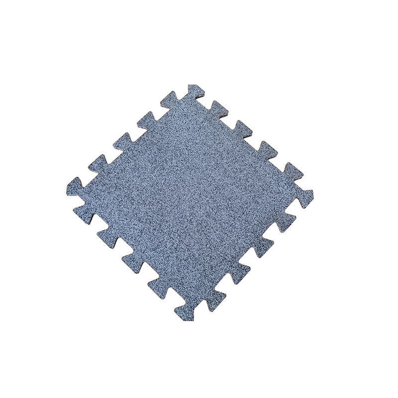 Composited Interlocking Rubber Tile(Bottom Foam)