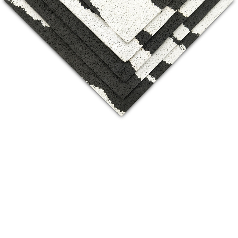 High density cheap Cow- pattern rubber mats floor rubber tile