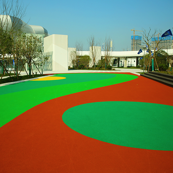Hangzhou Olympic Sports Center Install EPDM Rubber Granules