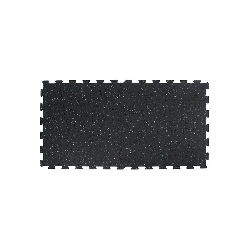 600x600mm Interlocking rubber flooring mat