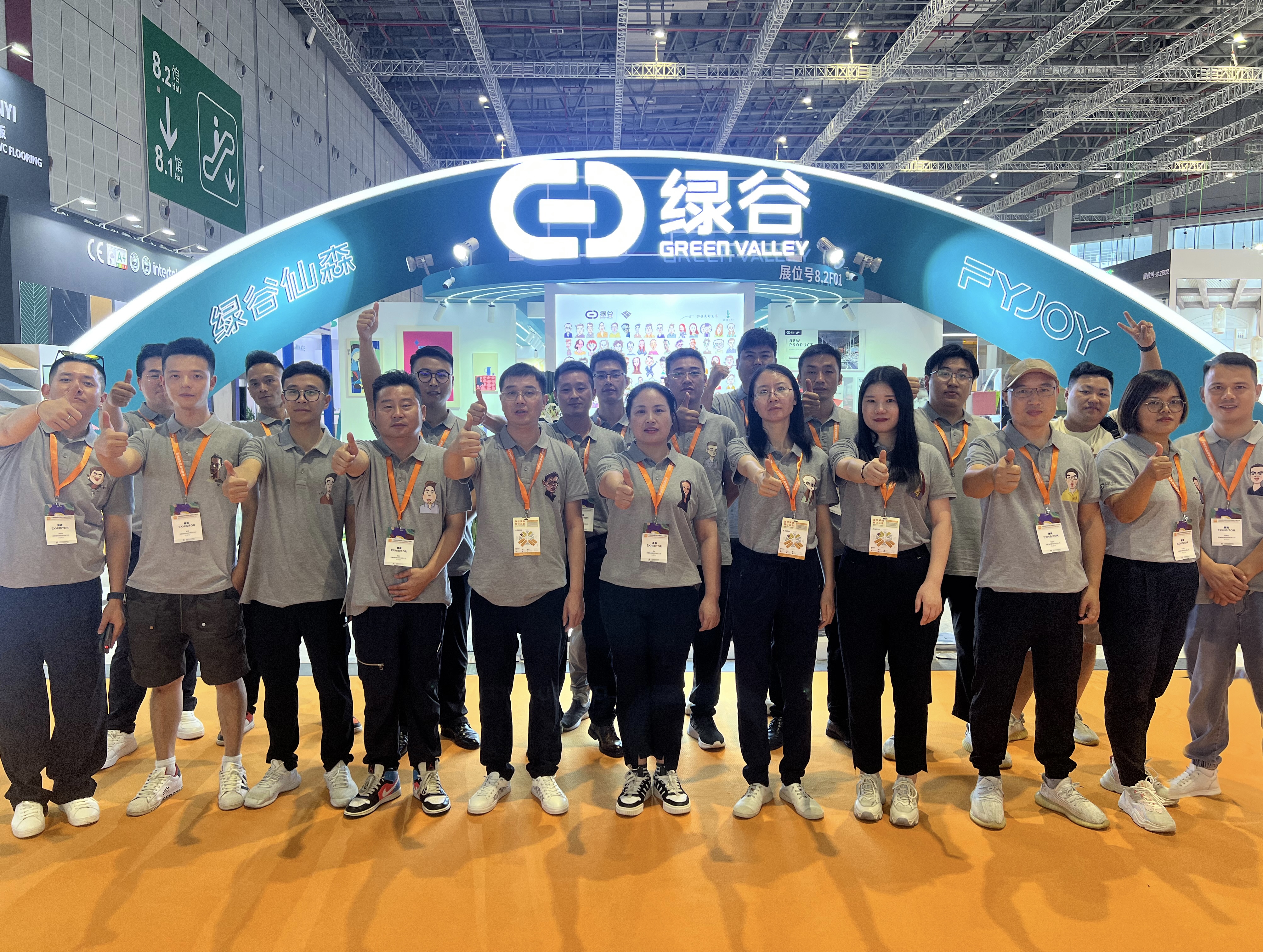 DOMOTEX asia/CHINAFLOOR 2023 ended, Green Valley is wonderful does not stop!
